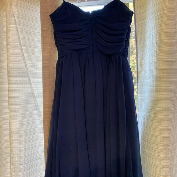 Blue rhinestone dress - Picture 2 of 3